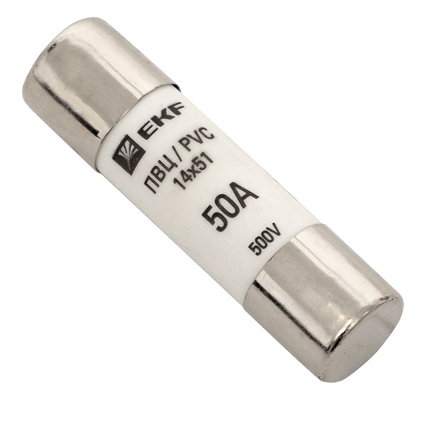 Плавкая вставка цилиндрическая EKF ПВЦ (14х51) 50А