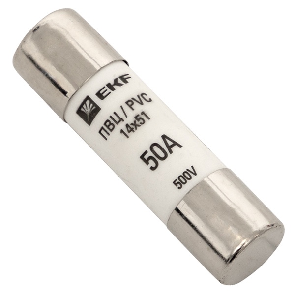 Плавкая вставка цилиндрическая EKF ПВЦ (22х58) 50А
