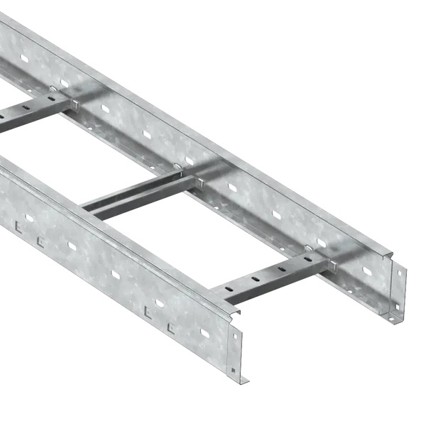 Лоток лестничный ИЭК LESTA 80х400х3000 толщина лонжерона 1,2 мм