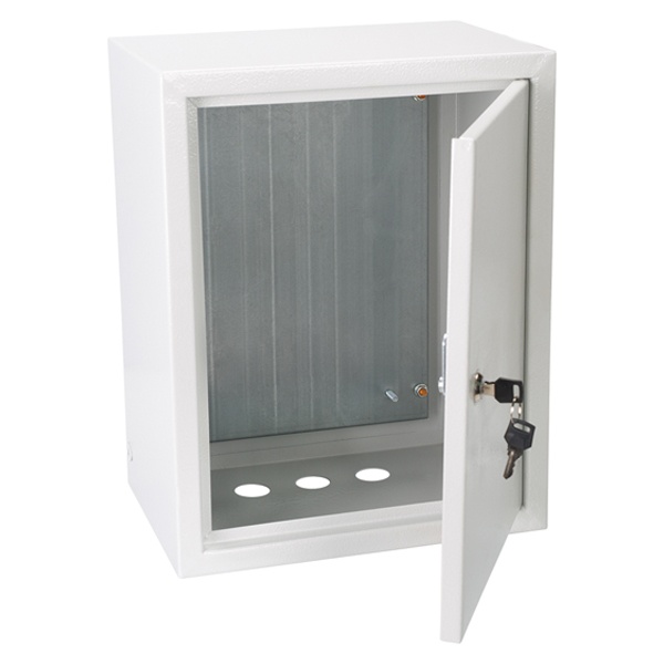 Корпус металлический КЭАЗ ЩМП-01-395х310х220-IP31-УХЛ3 с монтажной панелью