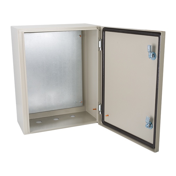 Корпус металлический КЭАЗ ЩМП-02-500х400х220-IP54-УХЛ2 с монтажной панелью