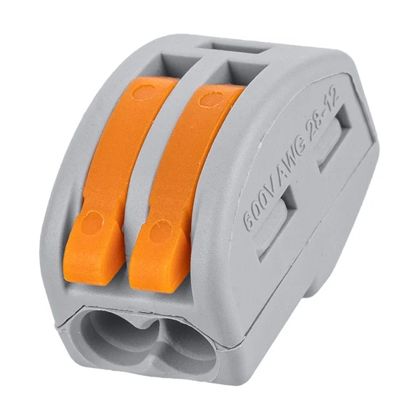 Клемма соединительная TDM 2 х (0,1-2,5) СК-412 с рычагом