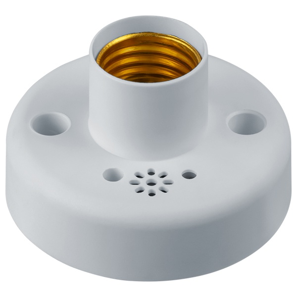 Основание Navigator 80 346 DPB-04-E27 с опт-акуст. датчиком IP20 для ЛОН/КЛЛ/LED ламп