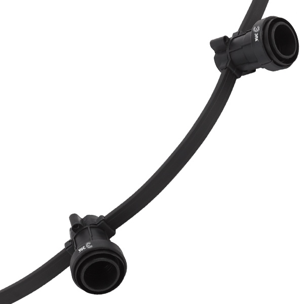 Гирлянда светодиодная новогодняя Белт-лайт ЭРА ERABL-K30 уличная набор 30м шаг 50см цоколь Е27