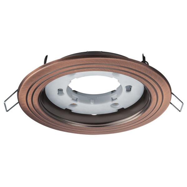 Светильник Navigator 93 042 NGX-R6-006-GX53 2 кольца черненая медь