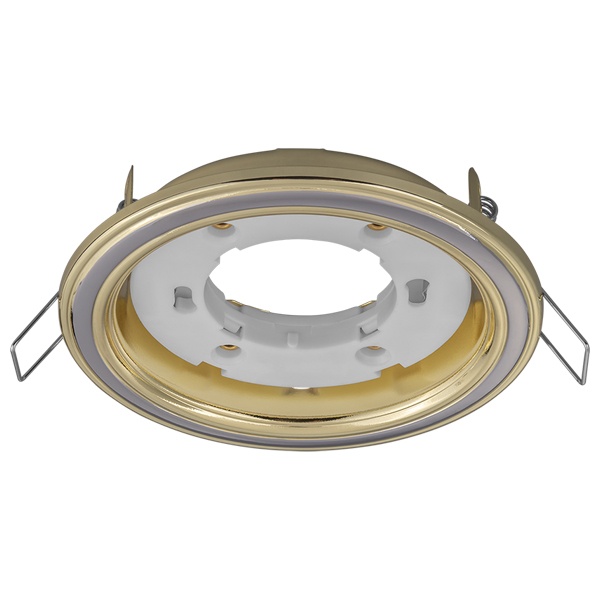 Светильник Navigator 93 066 NGX-R10-002-GX53 2 кольца, 2 цвета золото-хром