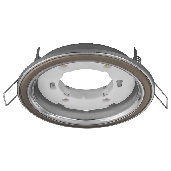Светильник Navigator 93 068 NGX-R10-004-GX53 2 кольца, 2 цвета серебро-черный хром