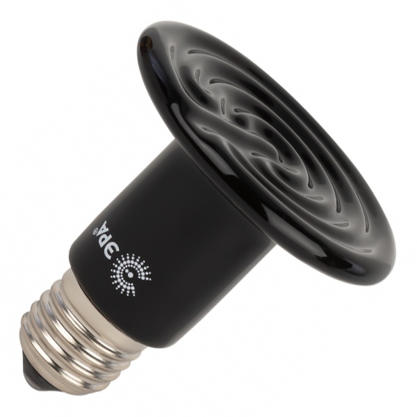 Лампа инфракрасная ЭРА FITO 50W НQ E27 керамическая, CeramiHeat модель RX для брудера, рептилий