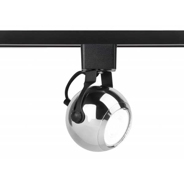 Светильник трековый однофазный ЭРА TR35-GU10 CH под лампу MR16 хром
