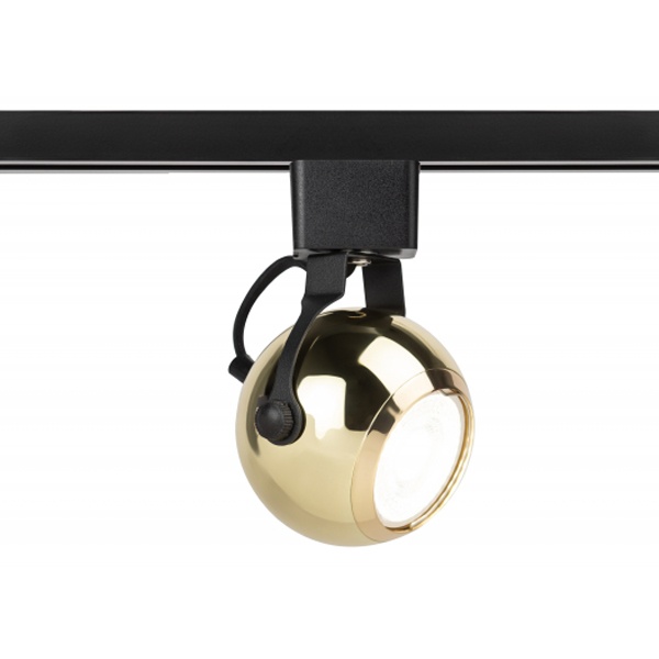 Светильник трековый однофазный ЭРА TR35-GU10 GD под лампу MR16 золото