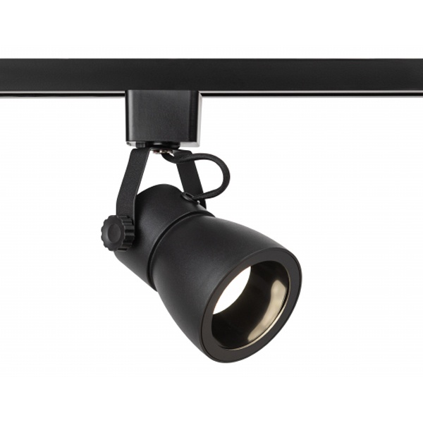 Светильник трековый однофазный ЭРА TR38-GU10 BK под лампу MR16 черный