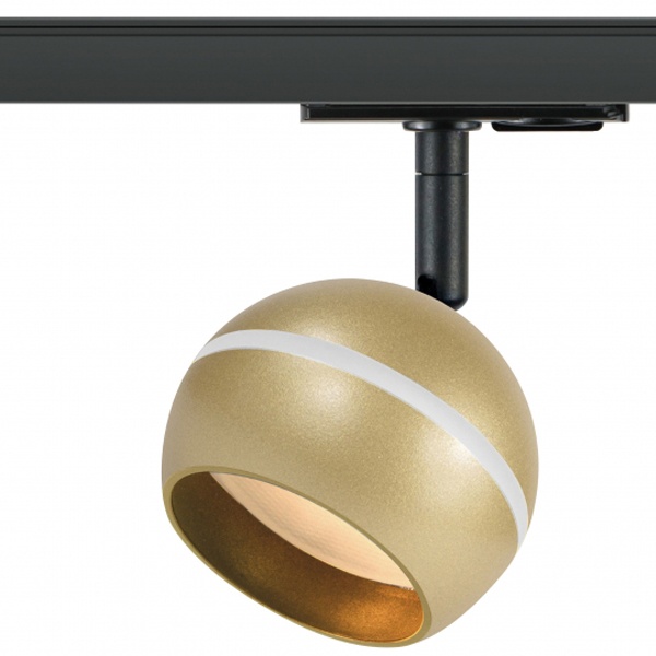 Светильник трековый однофазный ЭРА TR47-GX53 MG под лампу GX53 матовое золото