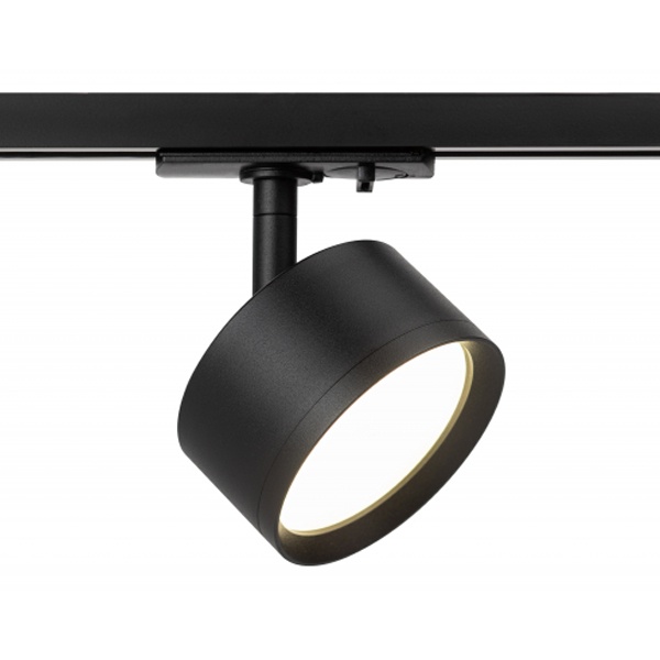 Светильник трековый однофазный ЭРА TR48-GX53 BK под лампу GX53 матовый черный