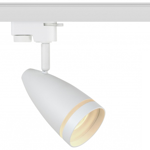 Светильник трековый однофазный ЭРА TR49-GU10 WH под лампу MR16 матовый белый