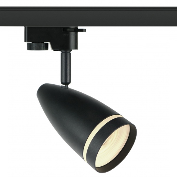 Светильник трековый однофазный ЭРА TR49-GU10 BK под лампу MR16 матовый черный