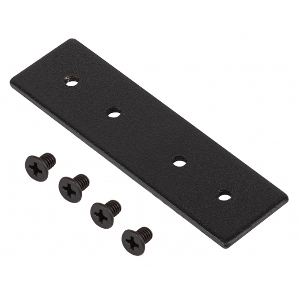 Коннектор ЭРА TRM-S20-C прямой для накладного магнитного шинопровода NOVA TRM-S20 черный