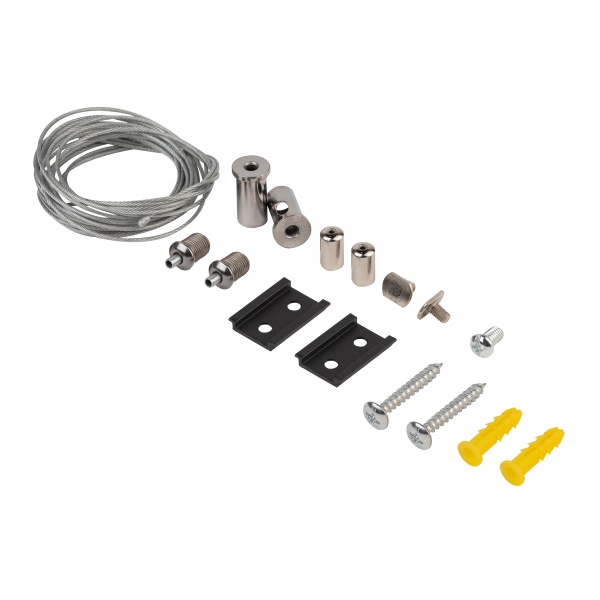 Подвес для шинопровода ЭРА TRM-S20-SW тросовый для накладного магнитного NOVA TRM-S20