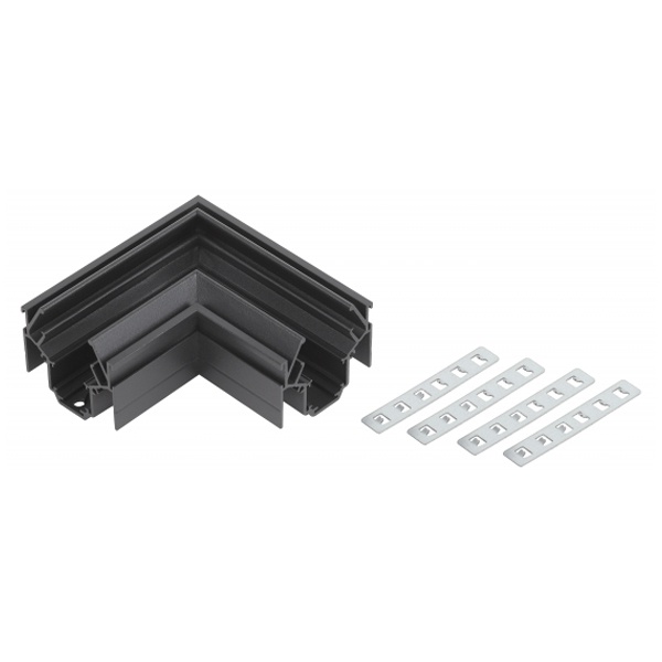 Коннектор ЭРА TRM-PC20-CC-B угловой для магнитного трекового шинопровода NOVA для натяжных потолков