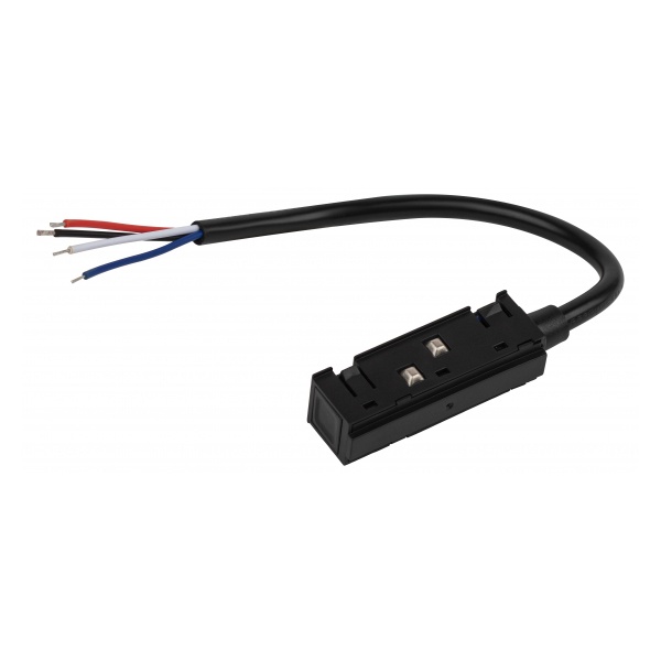 Ввод питания ЭРА TRM20-PI-B для магнитной трековой системы NOVA 48V максимально 400Вт черный