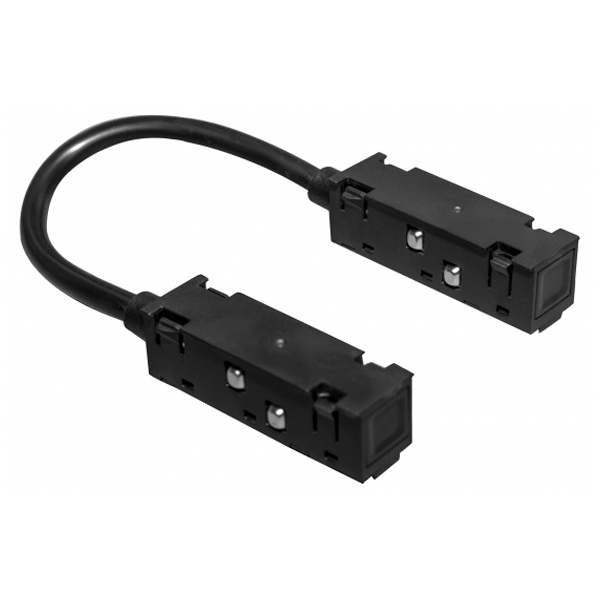 Коннектор питания ЭРА TRM20-CPC-B угловой для магнитной трековой системы NOVA 48V черный