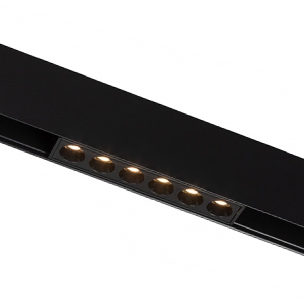 Светильник трековый магнитный ЭРА TRM20-3-11-6W3K-B для системы NOVA 48V 6Вт 3000K черный