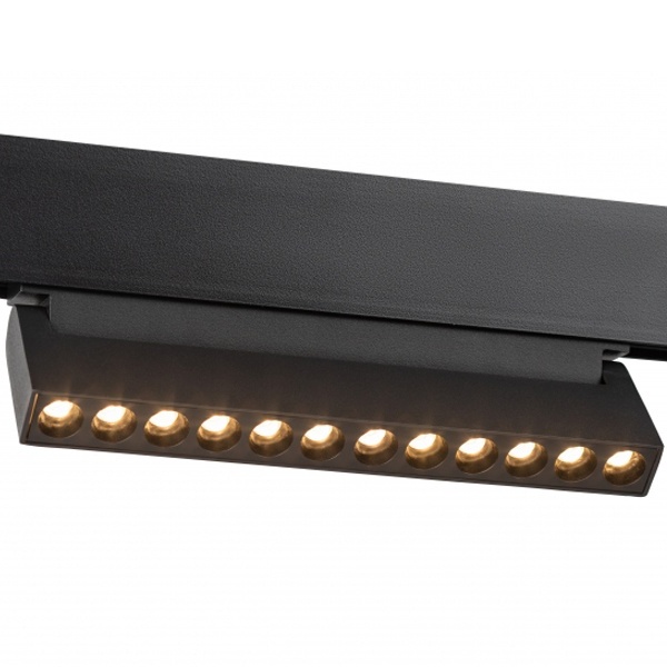 Светильник трековый магнитный ЭРА TRM20-4-22-12W3K-B для системы NOVA 48V 12Вт 3000K черный