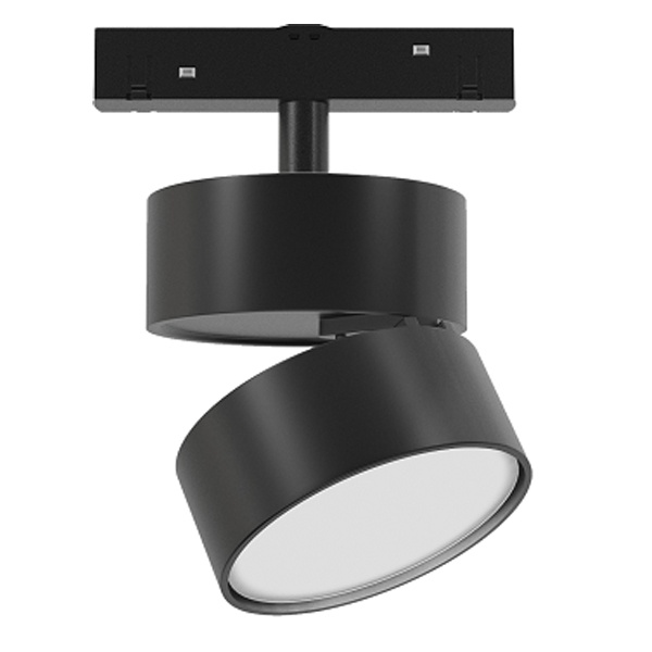 Светильник трековый магнитный ЭРА TRM20-5-10W3K-B NOVA 48V 10Вт 3000K с направленным светом черный