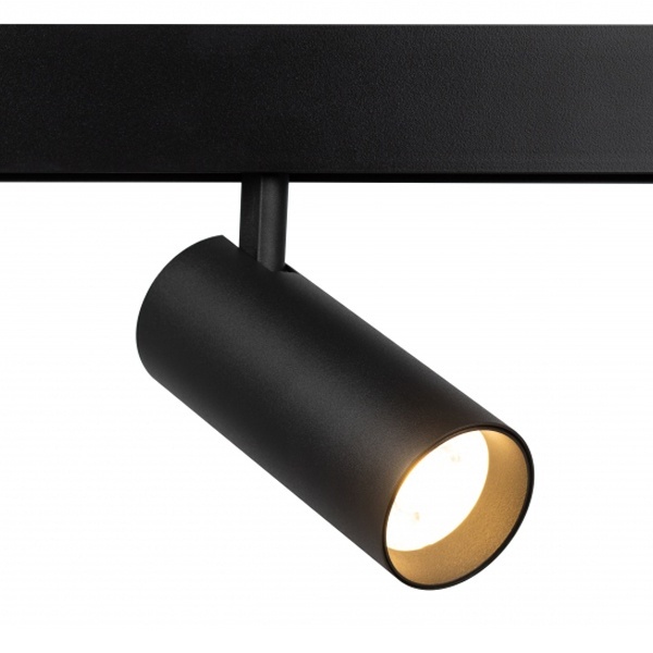 Светильник трековый магнитный ЭРА TRM20-6-15W3K-B для системы NOVA 48V 15Вт 3000K черный