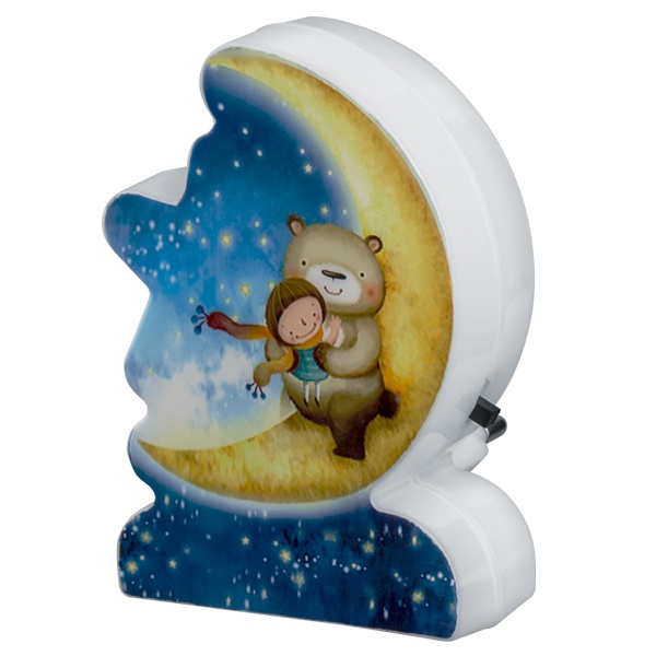 Светильник Navigator 93 115 NNL-SW22 Месяц 1W 3000K 230V с выключателем