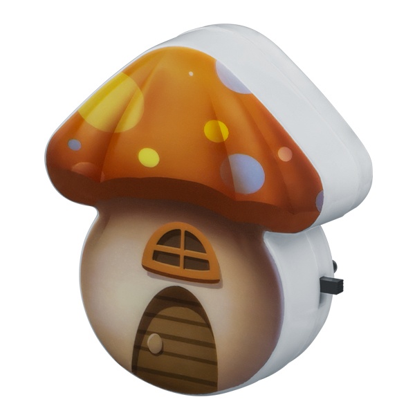 Светильник Navigator 93 117 NNL-SW10 Грибочек 1W 3000K 230V с выключателем