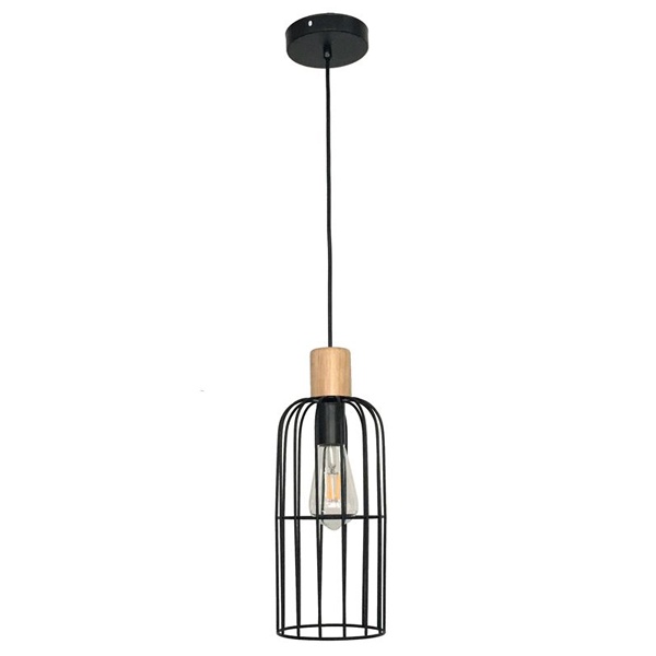 Светильник Navigator 93 301 NLF-P-001-03 40W металл черный провод 1м