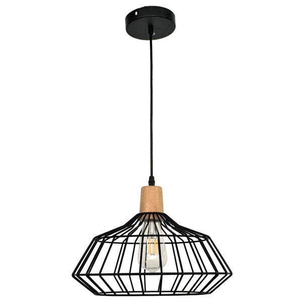 Светильник Navigator 93 303 NLF-P-001-05 40W металл черный провод 1м