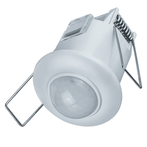 Датчик движения ИК Navigator встраиваемый NS-IRM12-WH 1-800W угол 360гр дальность 6m IP20