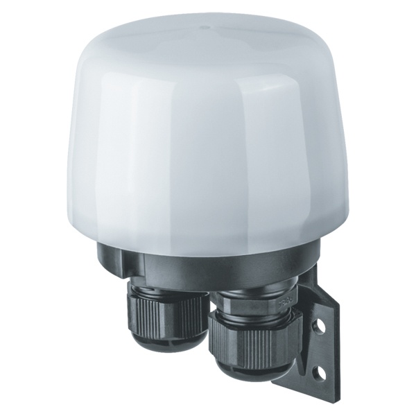 Фотореле Navigator NS-PC05-WH 3300Вт (ЛОН) и 1900Вт (КЛЛ/LED) диапазон 5-50лк IP66 белый