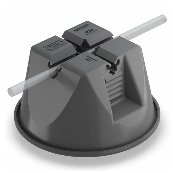 Универсальный держатель круглых проводников OBO Bettermann диаметром 8-10 мм для плоской кровли