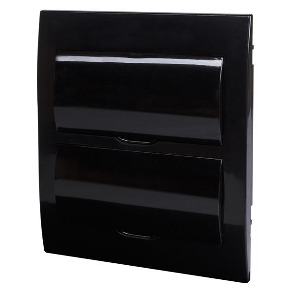 Щит встраиваемый TDM ЩРВ-П-24 (2х12) модуля пластик IP41 антрацит