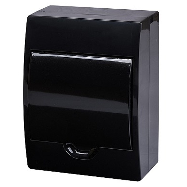 Щит навесной TDM ЩРН-П-6 (1x6) модулей пластик IP41 антрацит (электрический шкаф)