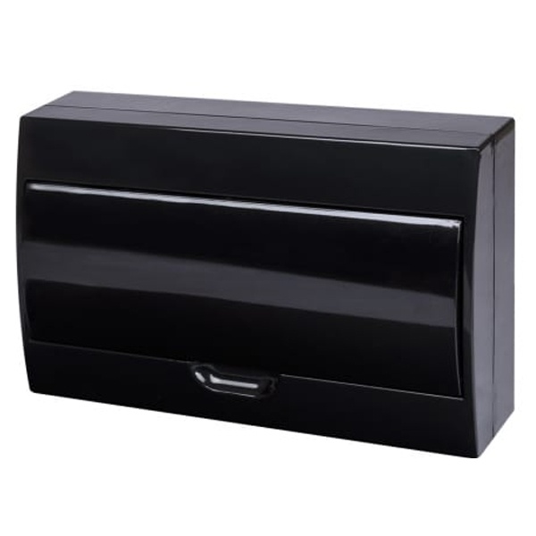 Щит навесной TDM ЩРН-П-18 (1x18) модулей пластик IP41 антрацит (электрический шкаф)