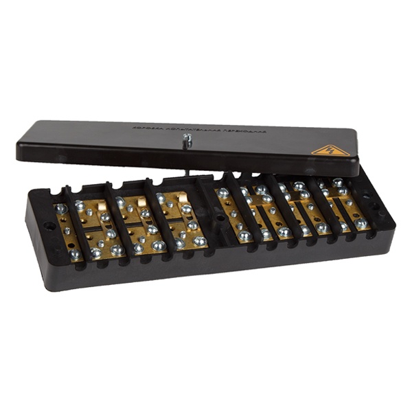 Коробка испытательная переходная КЭАЗ КИП-Л-IP20 латунь