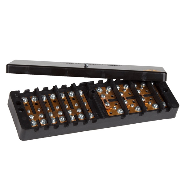 Коробка испытательная переходная КЭАЗ КИП-ЛС-IP20 латунированная сталь