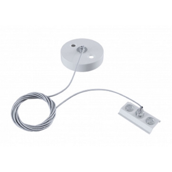 Подвес для однофазного шинопровода ЭРА TR-1PA-SW-WH белый