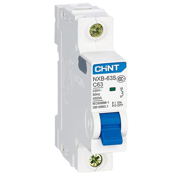 Автоматический выключатель Chint NXB-63S 1P 32А 4.5kA х-ка C (R) (автомат электрический)