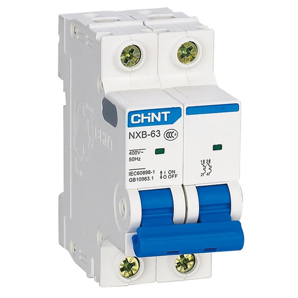 Автоматический выключатель Chint NXB-63 2P 40А 6kA х-ка B (R) (автомат электрический)