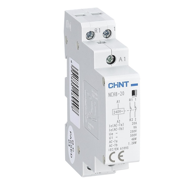 Контактор модульный Chint NCH8-20/20 20A 2НО AC220/230В 50Гц (R)
