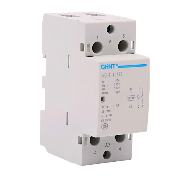 Контактор модульный Chint NCH8-40/20 40A 2НО AC220/230В 50Гц (R)