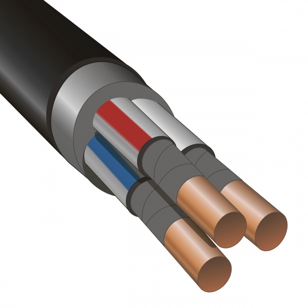 Кабель силовой ККЗ ВВГнг(А)-FRLS 3х2,5 медный огнестойкий ГОСТ 31996