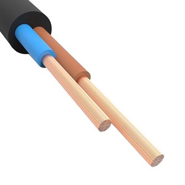 Кабель силовой ККЗ гибкий КГтп-ХЛ 2х4 медный ГОСТ 24334-80