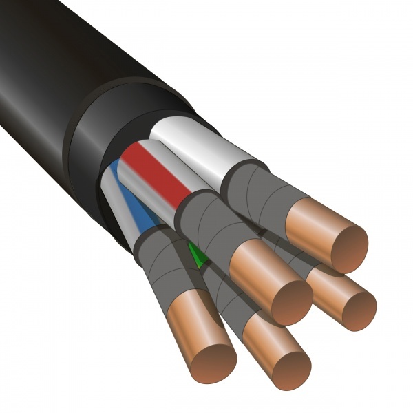 Кабель силовой ККЗ ППГнг(А)-FRHF 5х6 безгалогенный огнестойкий ГОСТ 31996