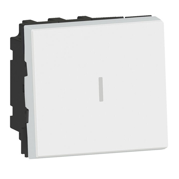Переключатель на 2 направления двухполюсный Legrand Mosaic -2М белый New