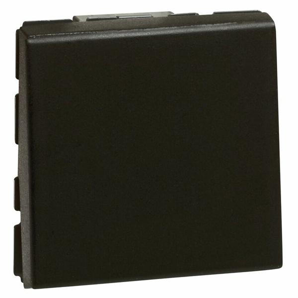 Переключатель Legrand Mosaic -2М матовый черный New